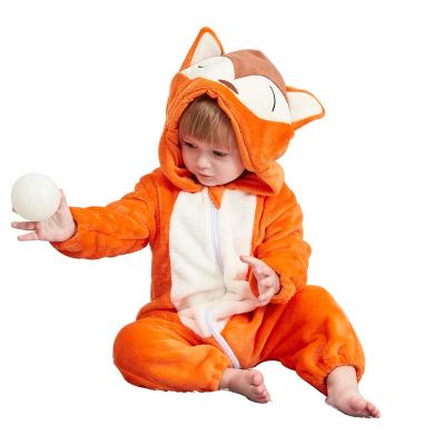 China Pijama Kigurumi(TM) Cartoon Infant Animal Baby Soft Kids Fleece Onesie For Cosplay for sale