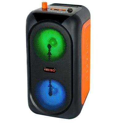 China EZCast Factory Price USB Player BT Speaker Portable Super Quality Outdoor Karaoke Wireless Speaker with Rechargeable Battery for sale