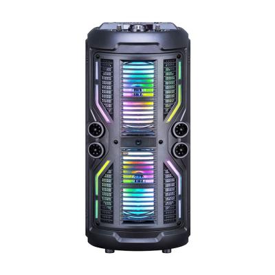 China None Factory Direct Indoor Speakers Party Dual 8 Inch BT DJ Professional Speaker Wireless BT Speaker for sale