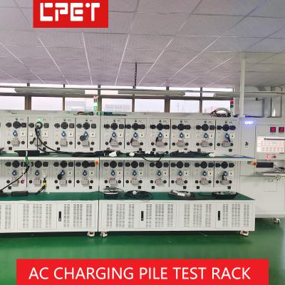 China AC Charging Pile Test Rack Electric Vehicle Battery Charger Aging Equipment for sale