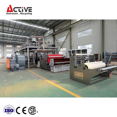 China Factory PP Spunbond Or Melt Blown Nonwoven Nonwoven Fabric Making Machine for sale