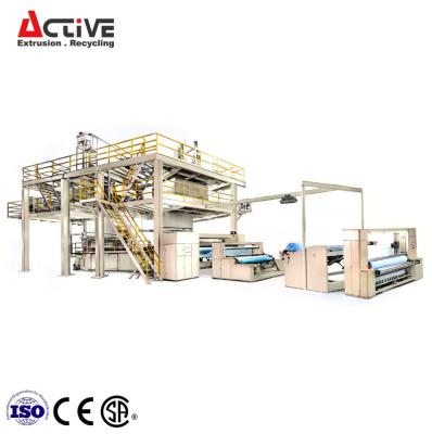 China Factory PP Spunbond Nonwoven Fabric Making Machine Extrusion Line for sale