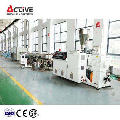 China Electric Double PIPE PVC Pipe Machine For Sale for sale