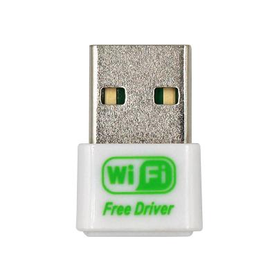 China Mini LAPTOP USB WiFi Adapter for Desktop PC Laptop USB2.0 2.4G Wireless Dongle Free Driver Network Card 150Mbps Wi-Fi for sale