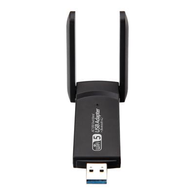 China Wholesale 2.4G/5G USB 3.0 Wifi Laptop Adapter Mini Wireless Dongle Network Card Antenna For PC Laptop Desktop Computer Accessories for sale