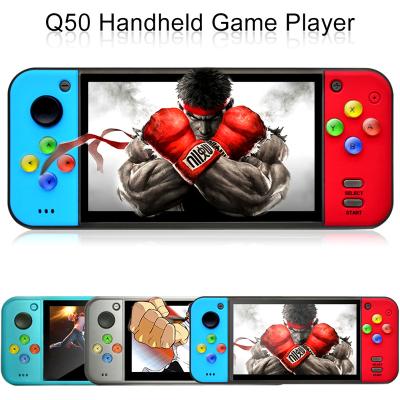 China Hot Retro Game Player Handheld Game Console 5 Inch Screen Retro Game Consoles Player 8GB MP5 Game Players For Kids Adult Gifts for sale