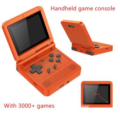 China ABS Plastic POWKIDDY V90 3.0 Inch Retro Game Console 16G Game Player Open System PS1 Handheld Video Game Players Console With 3000 Games for sale