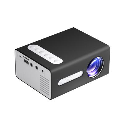 China New T300 Full HD Media Player Built-in Speakers Video Mini Projector 1080P Portable Overhead Projector Players Multimedia Remote Control Box for sale