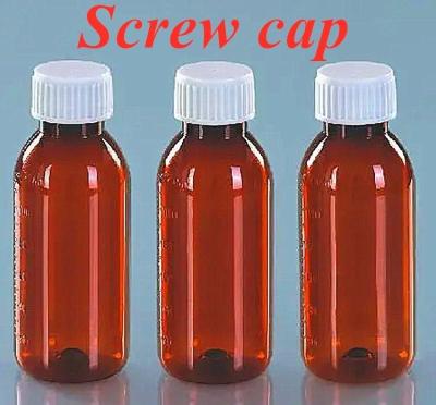 China Amber Medical Syrup Bottles 120ml 150ml Pet Syrup Bottles Ybb Standard for sale