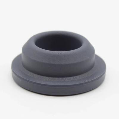 China 13mm 20mm 28mm Sterile Lyophilization Freeze-Dried Bromo pharmaceutical Butyl Rubber Stopper for Glass Injection vial for sale