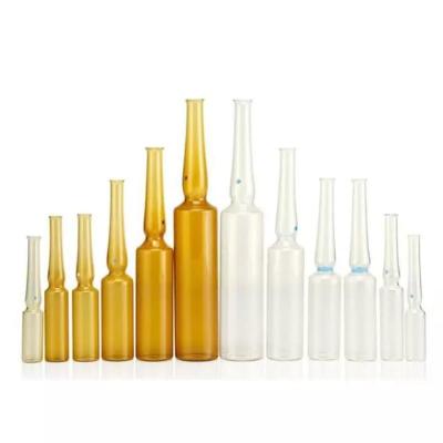 China ISO Standard 1ml 2ml 5ml 10ml 20ml Empty Clear Amber White Pharmaceutical Use for sale