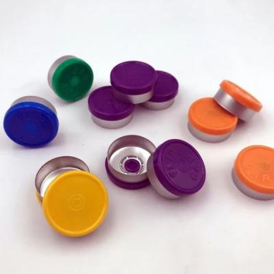 China Plastic Aluminium Flip Off Seals 13mm 20mm Flip Off Vial Seal Cap for sale