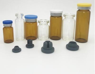 China Empty Amber Clear Sterile 5ml 10ml Pharmaceutical medical injection Tubular Glass Vials with Flip off Seals for sale