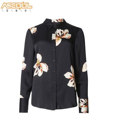 China Anti-pilling Universal Hot Product Best Selling Ladies Blouse Excellent Material Designs for sale