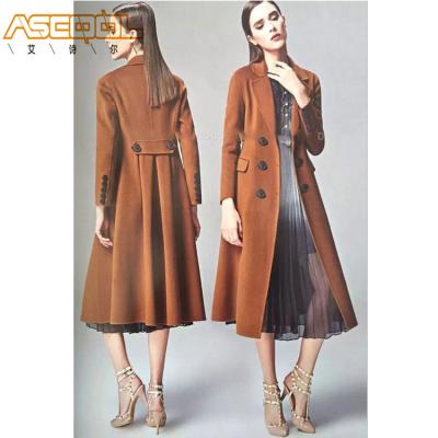 China Latest Fashion Designs Anti Shrink Women Coat And Trim for sale