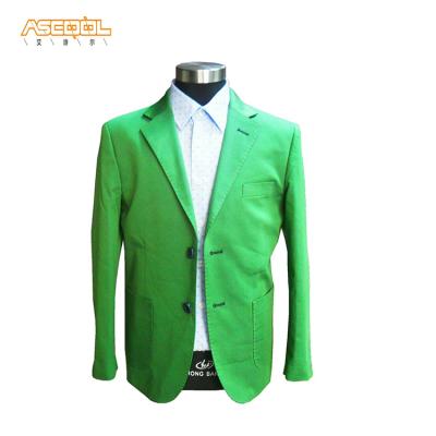 China Green Anti-Shrink Popular Warm Polyester Blazer Jacket Boy Weddings Formal Suits for sale