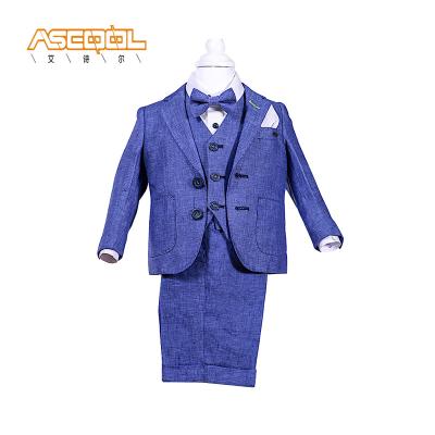 China Good Price OEM Service High Quality Breathable Kids Tuxedo Customized Casual Suits For Babies for sale