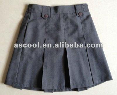 China School Uniform High Quality Polyester Children Primary 100% Pleated School Uniform for sale