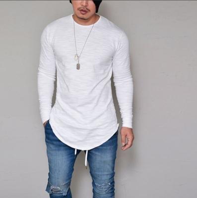 China 2021 New QUICK DRY Comfortable Round Neck Large Size Solid Color Men's T-shirt Hot Style Men's Clothing for sale