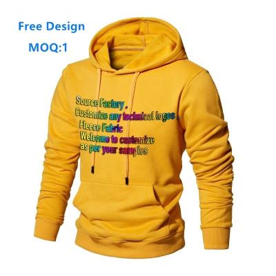 China Anti-Wrinkle Design 100% Polyester Custom Free Long Sleeve Sweatshirt Printed Oversized White Pullover Unisex Hoodies for sale