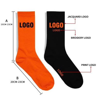 China Manufacturer QUICK DRY Oem Design Your Own Basketball Sport Socks Customized Socks Custom Logo Socks Antibacterial for sale