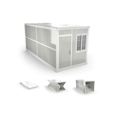 China modern plegable flexible insulated folding container home office dormitory construction site container house contenedor for sale