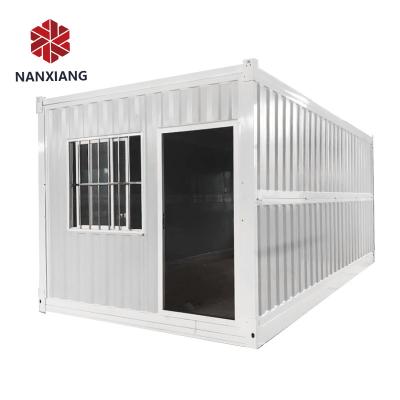 China Contemporary 20ft high 40 cube container ready made prefab luxury foldable house prefab modular home container folding house for sale