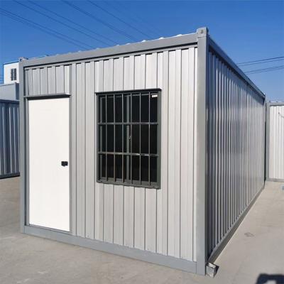 China Modern Modern Detachable Flat Pack Container Homes Hotel 20 Feet Shipping Container Homes Prices Portable Store Plans for sale