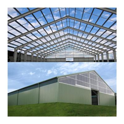 China Warehouse/workshop/sheds/poultry house/galley building light steel structure function hall metal hall building light steel prefab building design light weight hall for sale