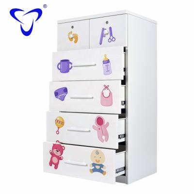 China wardrobe metal kids storage wardrobe cabinet/kids bedroom wardrobe cabinet/almirah steel designs for sale