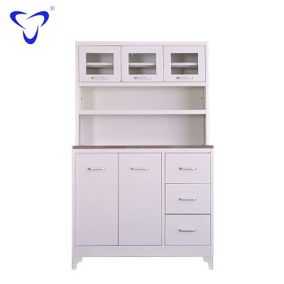 China LIGHTWEIGHT metal GROUP manufacturer price with good quality knock down steel structure furniture for kitchen home use metal storage cabinet for sale