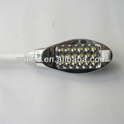 China industrial sewing machine lamp TD-18 led cable swan neck light, led sewing lights with 20 chips for sale