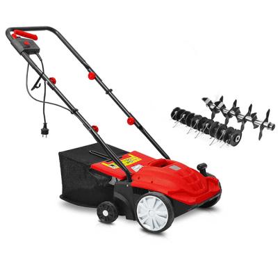 China Hot Sale 1500W 320mm 2 in1 Electric Lawn Thatcher and Rake C02212 for sale