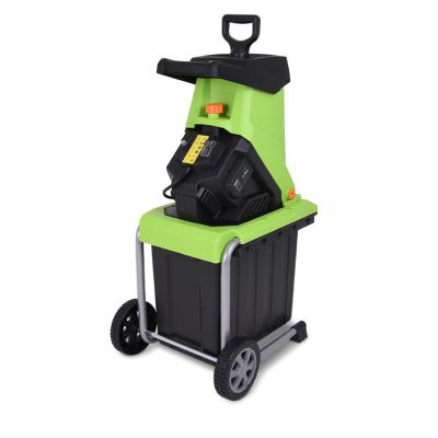 China Ho Sale 2500w 400mm Electric Cheap Box Garden Shredder 50L for sale