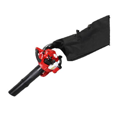 China 3-in-1 26cc gasoline leaf blower with 0.65L shredder inc vacuum and vacuum bag. by Mulcher for sale