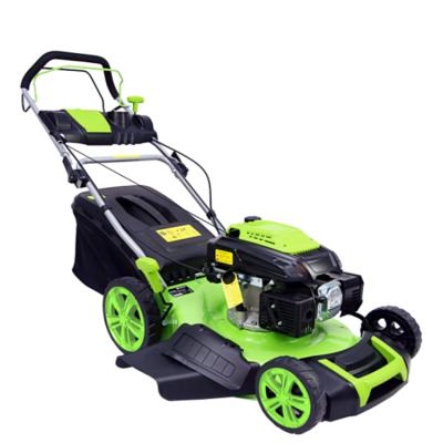 China 2-Stroke 139cc 20inch 46cm Cutting Width Gasoline Self Propelled Lawn Mower for sale