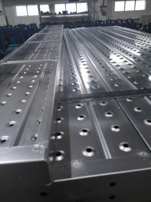 China Q195 Silver galvanized scaffolding steel plank steel board working platform 1000mm, 2000mm,3000mm,4000mm for sale