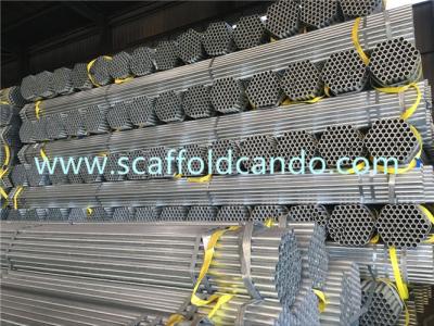 China BS1139 best quality Hot dip galvanized scaffolding steel pipe 48.3*3.2mm, 1000mm, 3000mm, 4000mm, 5000mm, 6000mmL for sale