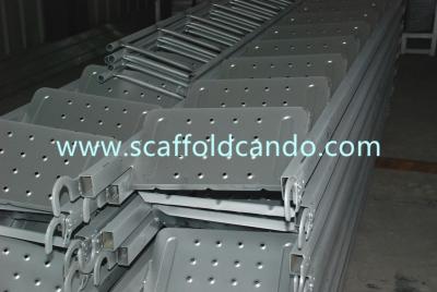 China Factory sell galvanized Q235 scaffolding 450*2000*1500*2370mm 8 steps steel ladder for Ringlock scaffolding system for sale