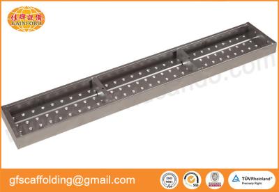 China Scaffolding steel 2000mm walking board metal plank for Singapore gas project for sale