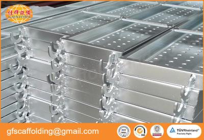 China Pre galvanized scaffolding catwalks for ring lock system and frame system 1800mm 1829mm for projects for sale