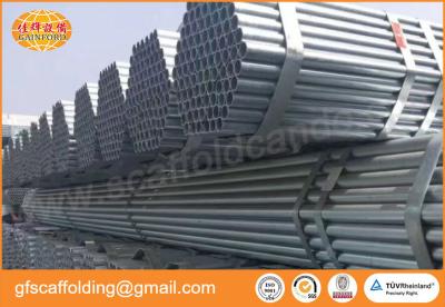 China 2M 3M 6M scaffold tube steel pipe Q235 hot dipped galvanized for bridge building for sale