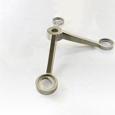 China Modern Stainless Steel Glass Fixed Point Spider Fittings 3 Leg 200mm Series for sale