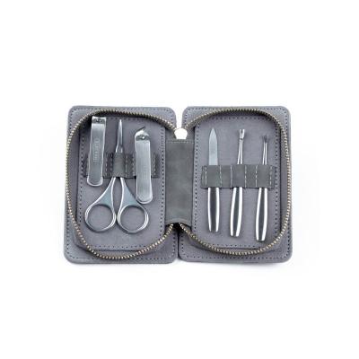 China New Type Eco-friendly Hot Selling Manicure Set Set Of Nail Clippers And Pedicure 6 Pcs With Fashion Package for sale