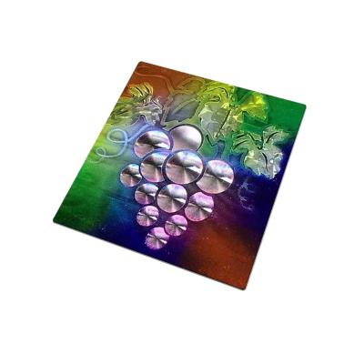 China Custom Holographic Lens Chrome 3d Logo Sticker Embossed Metal Sticker 3d Sticker Printing for sale