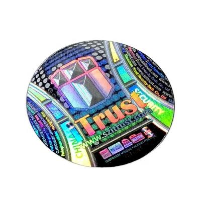 China Holographic + Printing Make Your Own Hologram Sticker Holographic Sticker Label for sale