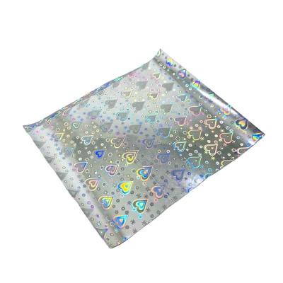 China Seamless holographic transfer printed film and transparent reflective foil for sale