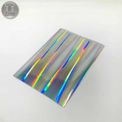 China Cheap rainbow seamless filmand moisture proof window plastic sheet holographic bopp film for lamination for sale