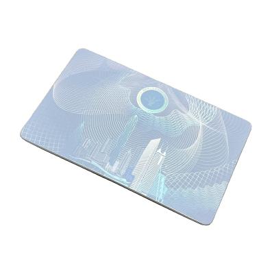 China Heat Resistant Custom Hologram Printer PVC Card Security / PVC Card Stickers / Custom PVC Card Hologram Overlay for sale