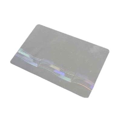 China New Design Moisture-Proof Make PVC Card Holographic Sticker PVC Card Laminating Film PVC Card Sticker for sale